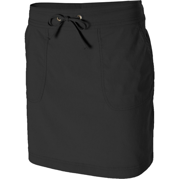 Prana Dresses & Skirts - PRANA Breathe Bliss Skirt Short Black Drawstring Pockets Women's size Large